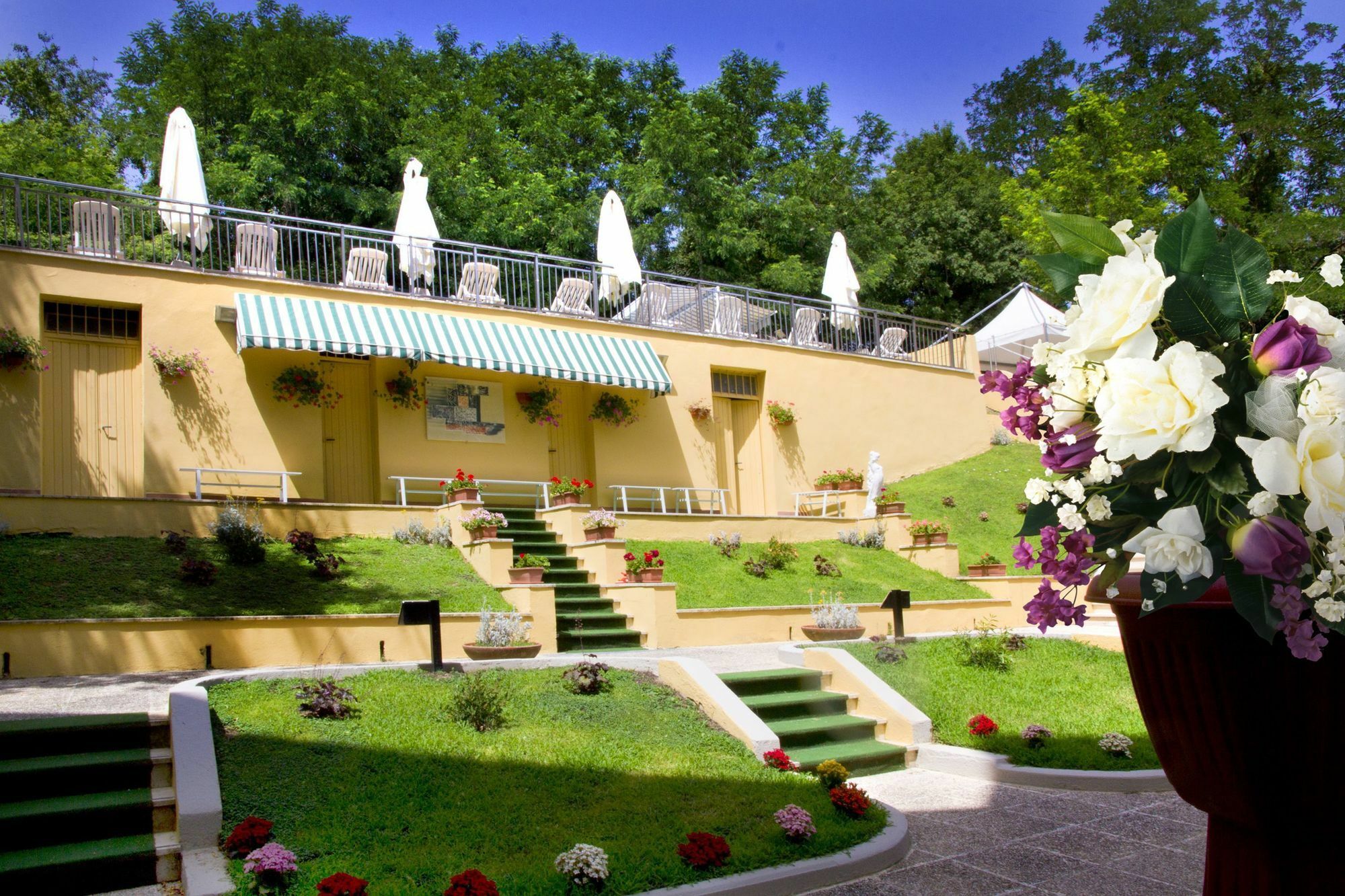 Hotel Alexander Palme Chianciano Terme Bagian luar foto